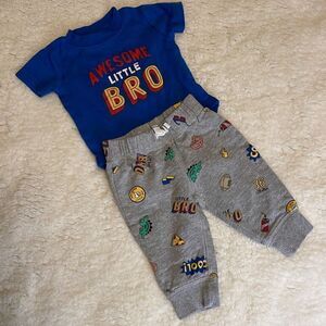 Carter’s. Lil Bro 2pc Outfit. Boys‎ 3 months